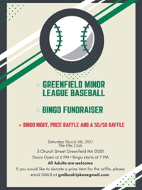 Bingo Fundraiser